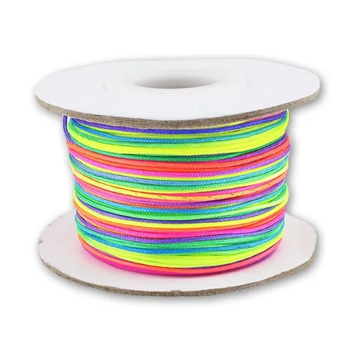 Filo nylon trecciato mm. 0.8 Mix Color x m.50