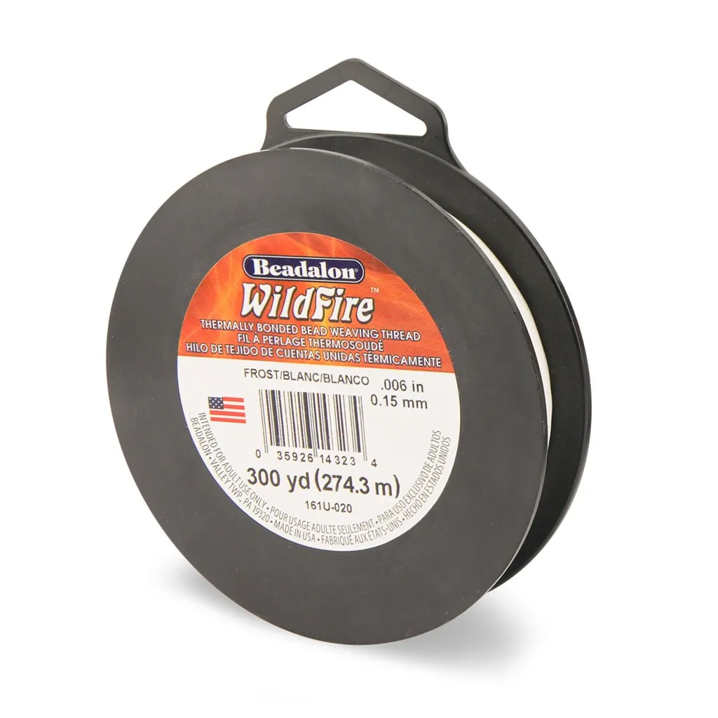 Filo nylon trecciato WildFire mm. 0.15 Bianco x274.3 m