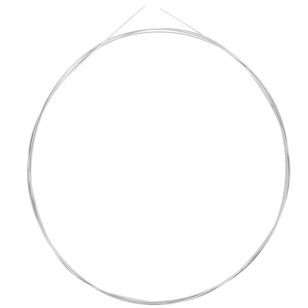 Filo semi duro in Argento 925 mezzo-tondo mm. 0.6x0.4 x m. 1