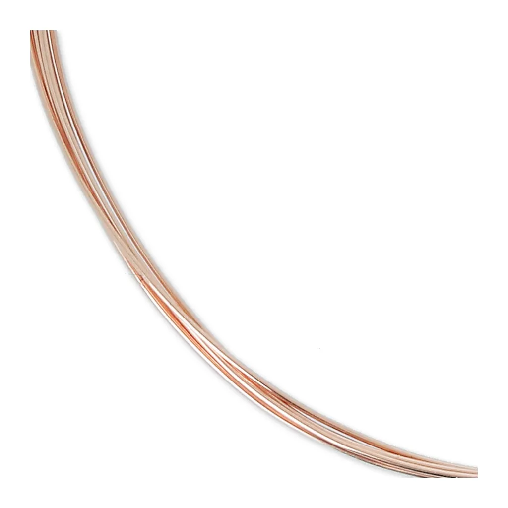 Filo semi-duro mm. 0.41 in Rosa Gold Filled x1m