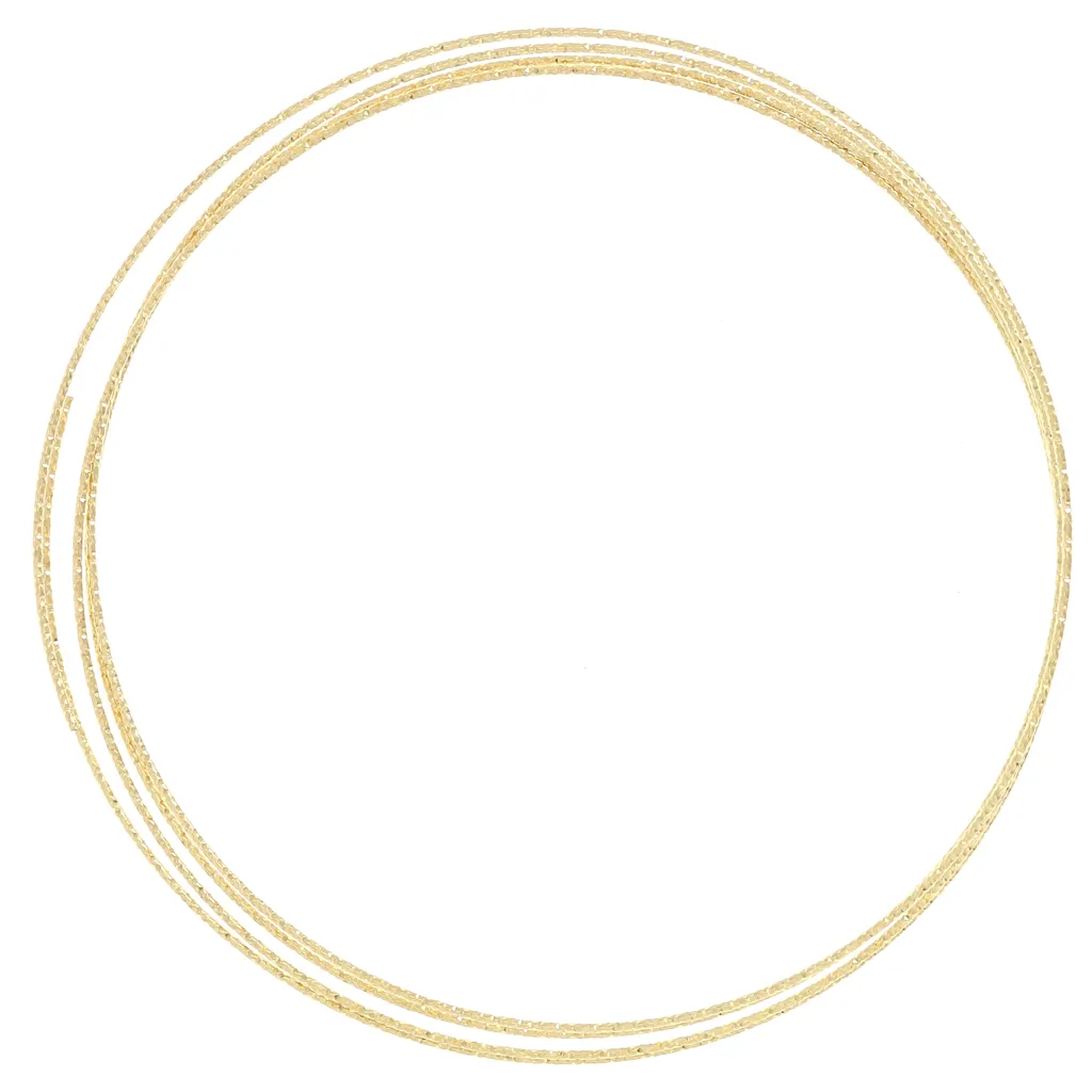 Filo semiduro - ricotto - rotondo diamantato 0,8 mm - Argento 925 Dorato con oro fino x1m