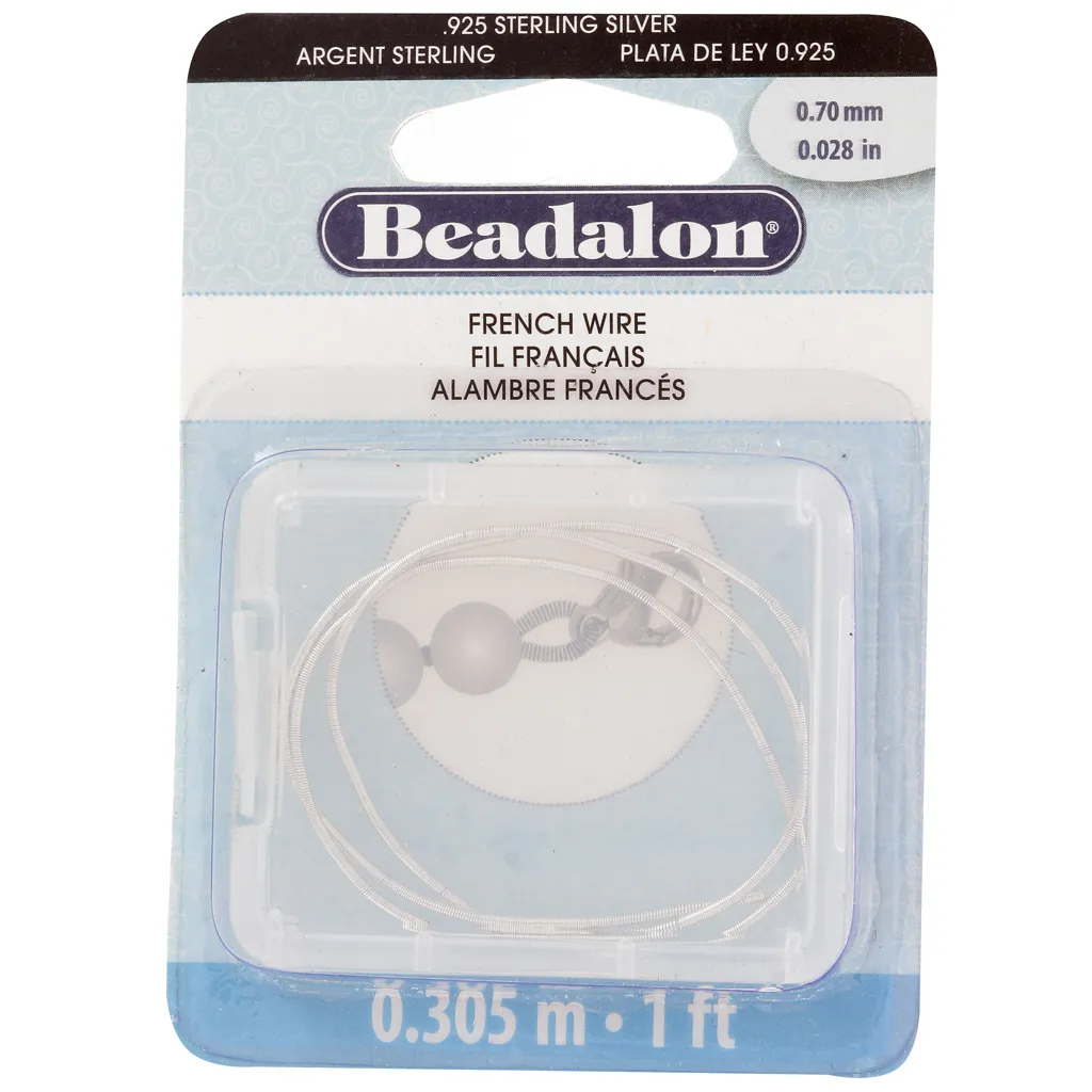 French Wire 0,7 mm - Argento 925 x30cm