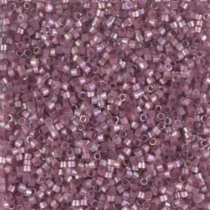 Miyuki Delica 11/0 DB1880 - Silk Inside Dyed Hydrangea AB x8g