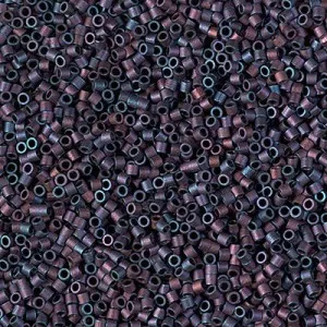 Miyuki Delica 15/0 DBS0323 - Mat Metallic Copper Rainbow Iris x5g