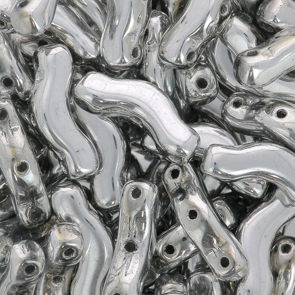 Perline in vetro Bridge 3 fori 3x12 mm - Full Labrador x10g