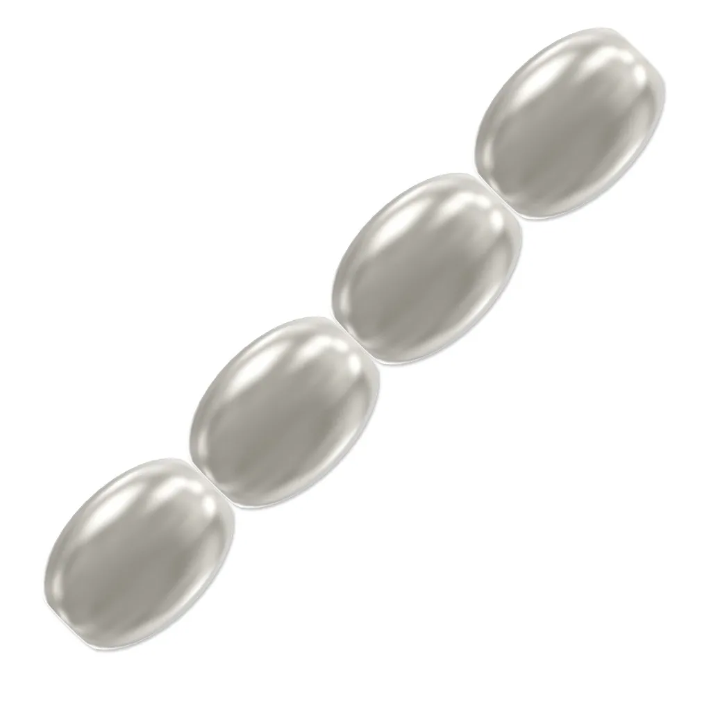 Perline PureCrystal  Perles Grain de riz - 5824 4 mm White  Pearl x20