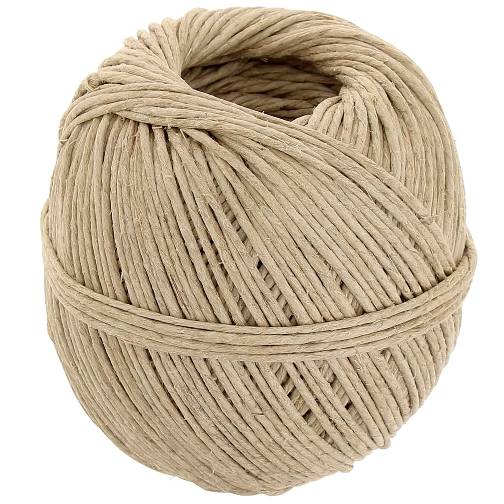 Rocchetto di filato di canapa 2,3 mm - Naturale x148m