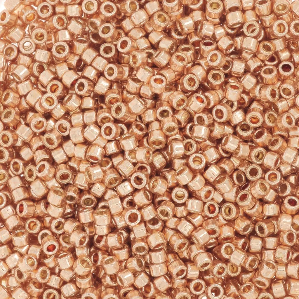 Toho Aiko 11/0 1.6 mm TA01PF551 - PF Galvanized Rose Gold x4g