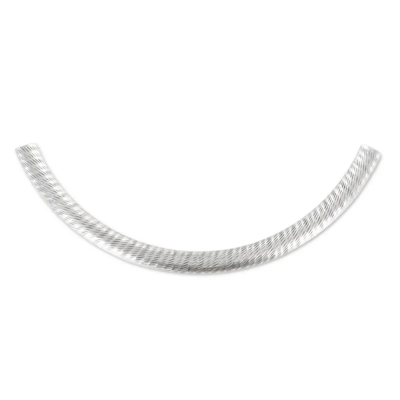 Tubo 132x8 mm Placcatura Argento Antico x1