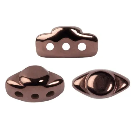 Volos® di Puca® 4x8 mm - Dark Bronze x10g