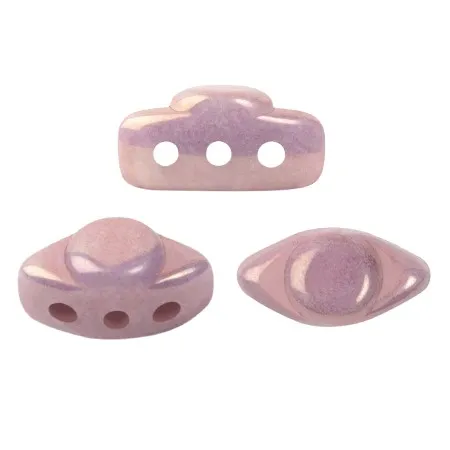 Volos® di Puca® 4x8 mm - Opaque Lilas Ceramic Look x10g