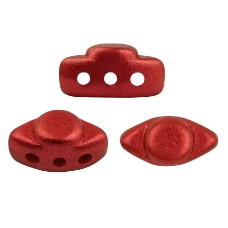 Volos® di Puca® 4x8 mm - Red Metallic Mat x10g