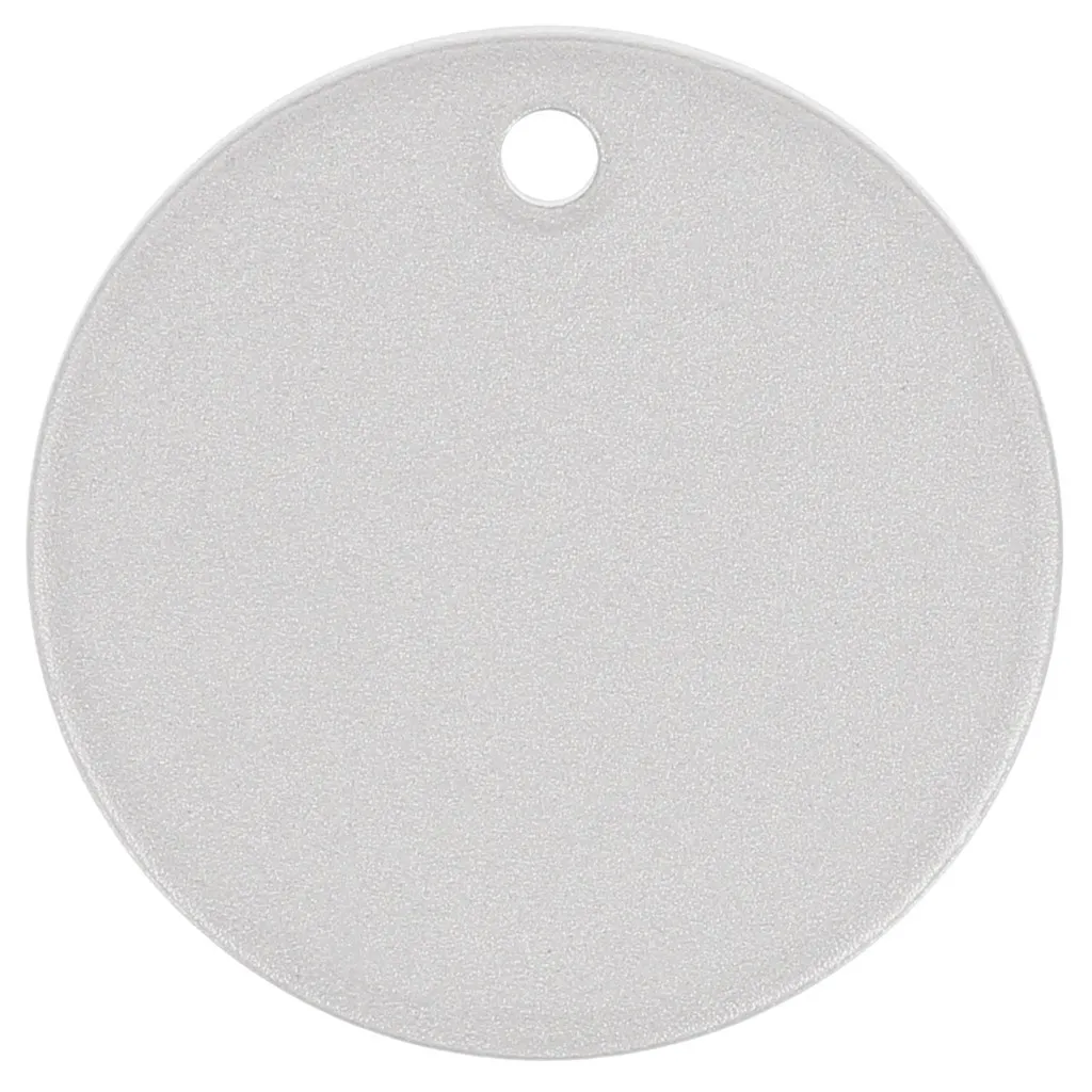 Zecchino rotondo 13 mm - spessore 0,8 mm - Argento 925 mat x1