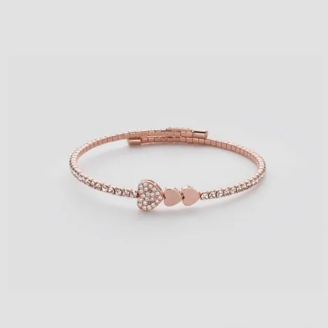 Kiara Bracciale Donna BasiK Chic Rosa Cuore KBRD1536R