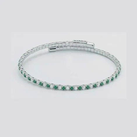 Kiara Bracciale Donna Basik Color Verde KBRD1614B