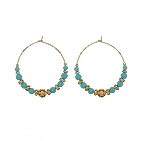 Orecchini Alisia Elafonissi Big Argento 925 Gold Cristallo