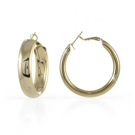 Orecchini Bronzo Giallo Cerchi Unoaerre EXO340/99