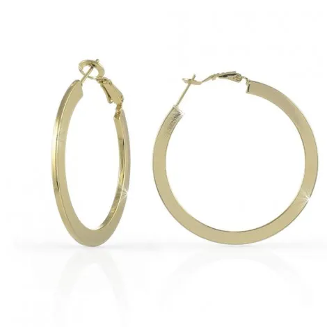 Orecchini Bronzo Giallo Tubo Unoaerre EXO349/99