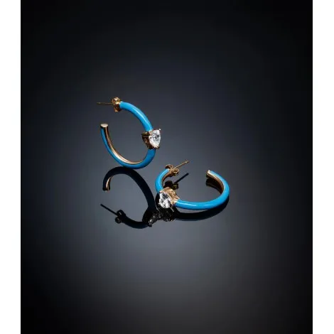 Orecchini Chiara Ferragni Love Parade Edizione Limitata 27 mm Blu J19AVI20