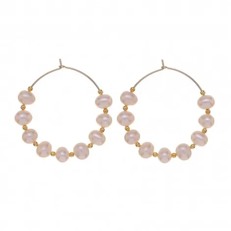 Orecchini Donna Alisia Cindy Argento 925 Gold Perle AL3055