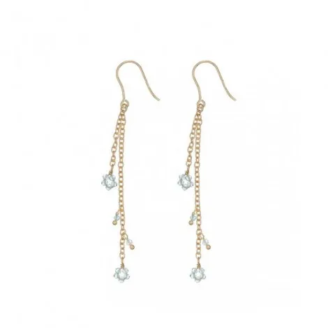 Orecchini Donna Alisia Primula Argento 925 Dorato Apatite AL2394