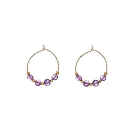 Orecchini Donna Alisia Venus Argento 925 Gold Ametista AL1583