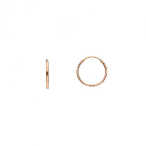 Orecchini Donna Cerchi Oro Rosa 9kt 1cm