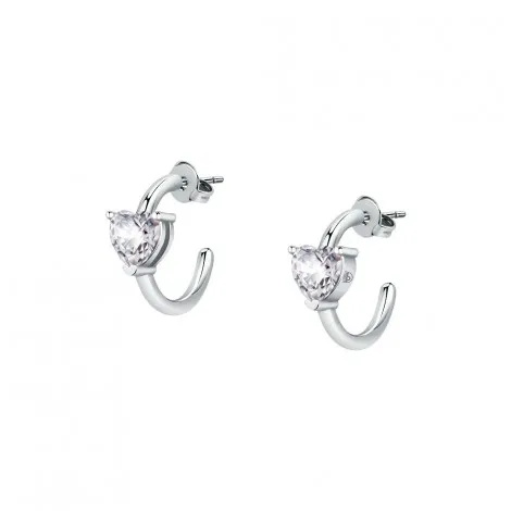 Orecchini Chiara Ferragni Donna Diamond Heart 18 mm Zirconi White J19AUV31