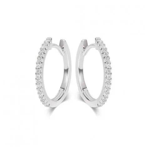 Orecchini Donna Salvini Oro Bianco Diamanti 0,15ct 20057392