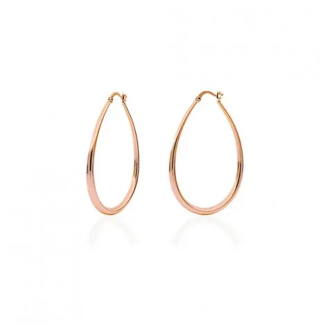 Orecchini Unoaerre Bronze Rosa Ovali Grandi EXO42299