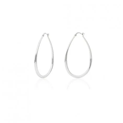 Orecchini Unoaerre Bronzo Bianchi Ovali EXO42299