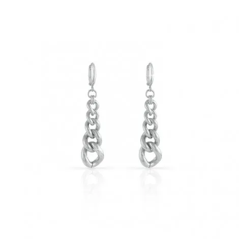 Orecchini Unoaerre Bronzo Bianco Pendenti EXO4131