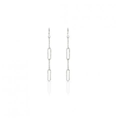 Orecchini Unoaerre Bronzo Bianco Pendenti EXO4151