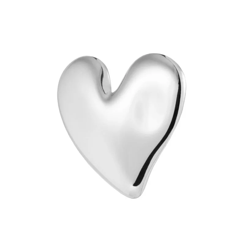 Mono orecchino Marlù Cuore irregolare 2,1cm