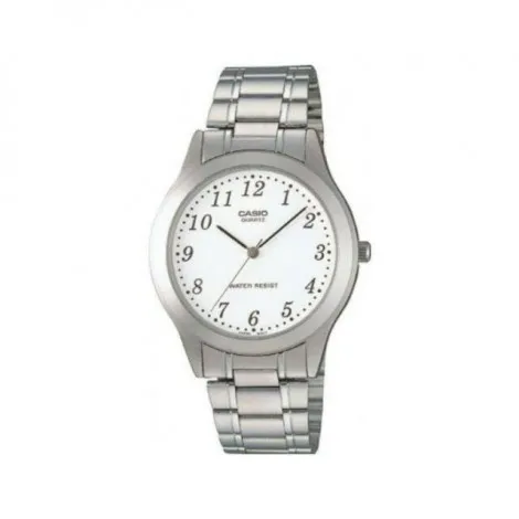 Orologio Casio Acciaio Unisex Bianco Corsivo MTP-1128PA-7BEF