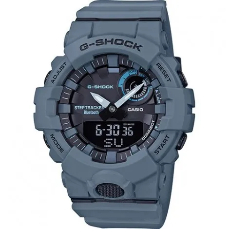 Orologio Casio G-Shock Resina Grigio Anti-Urto Steptracker GBA-800UC-2AER