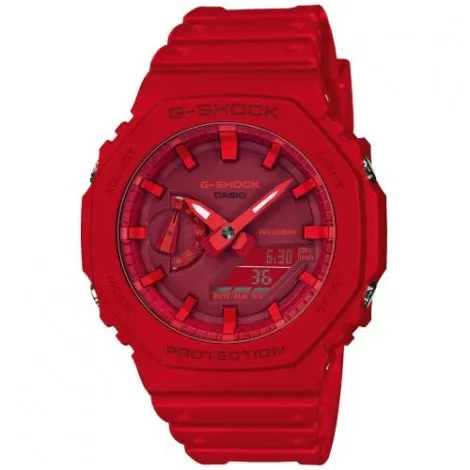 Casio G-Shock Resina Total Red GA-2100-4AER Orologio Uomo
