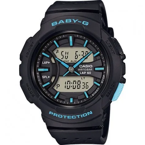 Orologio Casio Baby-G Resina Nero Azzurro BGA-240-1AER
