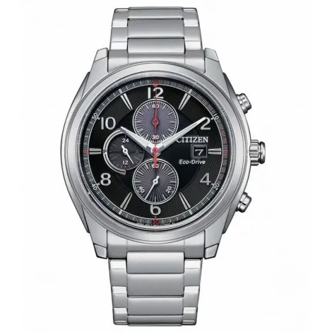 Orologio Citizen Eco Drive Silver Nero Uomo CA0671-82E