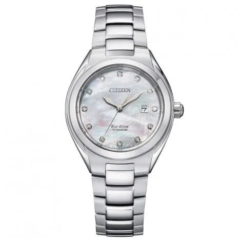 Orologio Solo Tempo Donna Citizen Lady Super Titanio Madreperla EW2611-87Y