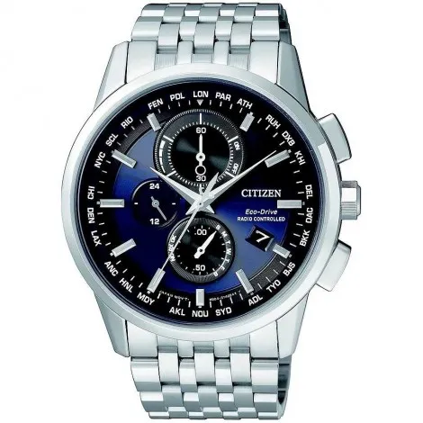 Orologio Uomo Citizen Radiocontrollato Blu Eco-Drive AT8110-61L
