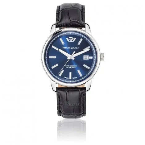 Orologio Uomo Philip Watch Collezione KENT Cuoio Blu R8251178013