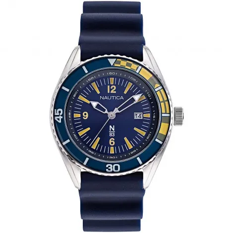 Orologio Uomo Solo Tempo Nautica N83 Blu NAPUSF914