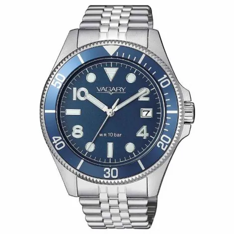 Orologio Uomo Cronografo Vagary By Citizen Blu VD5-015-71