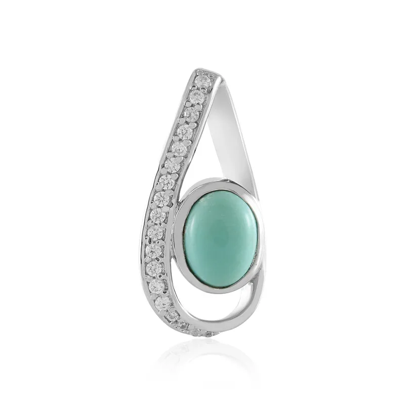 Ciondolo in argento con Turchese Campitos