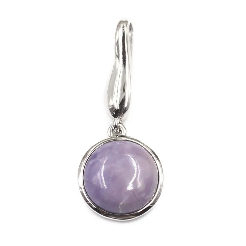 Ciondolo in argento con Fluorite opalizzata