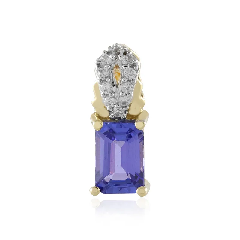 Ciondolo in oro con Tanzanite (de Melo)