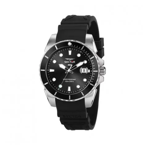 Uomo Sector 450 Nero 41mm - R3251276002